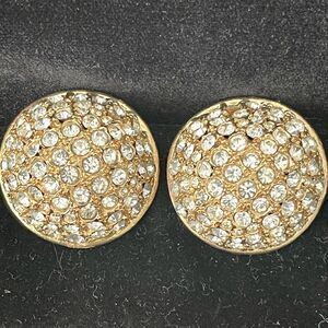 Vintage 80’s Gold and Silver Clip Earrings